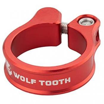Abrazadera de Sillín Wolf Tooth CNC Roja 31.8mm