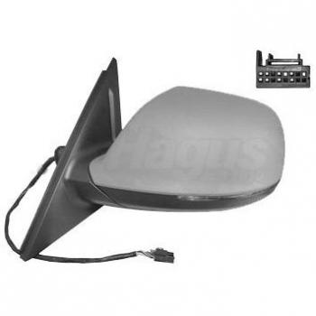 Espejo retrovisor VAN WEZEL 0380807, tipo: espejo retrovisor de automóvil, características: diseño específico para vehículos, fácil instalación, ajuste manual o eléctrico (según modelo), vidrio templado, cumple con normativas de