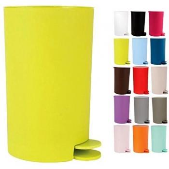 MSV Osaki Cubo de Basura con Pedal, Verde, 3 L