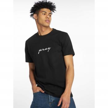 Mister Tee Pray EMB Black T-Shirt