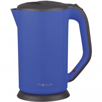 NEVIR NVR-1110 K HERVIDOR DE AGUA 1800W AZUL, ACERO INOXIDABLE, PROTECCIÃ“N CONTRA SOBRECALENTAMIENTO, SIN CABLES