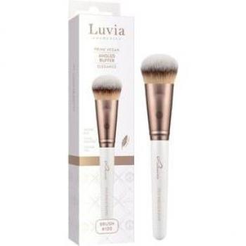 Luvia - 120 Angled Buffer - Brocha para base de maquillaje Vegan Elegance 1 pieza