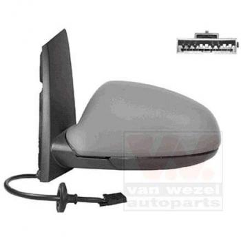 Espejo retrovisor VAN WEZEL 3749807, tipo: espejo retrovisor, características: diseño específico para vehículos, ajuste eléctrico (si aplica), cristal convexo para mayor visibilidad, fácil instalación, fabricado con materiales de alta