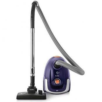 Flama Aspiradora con Bolsa 1671FL, 700W, 5 Niveles de Filtración, Filtro HEPA Lavable, Nivel de Ruido de 75 dB, Potencia de Succión de 180W