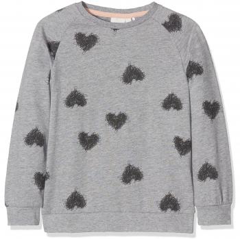 NAME IT Nitvalba Ls Sweat F Mz G, Sudadera para Niñas, Multicolor