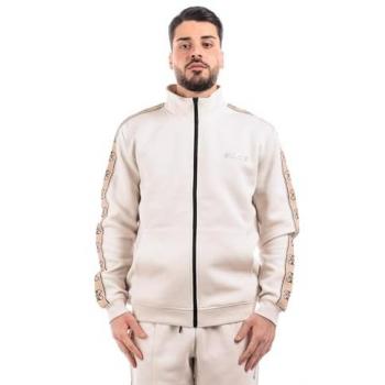 Guess Activewear Zip-Up Sweatshirt, Size L - Men's - Offwhite