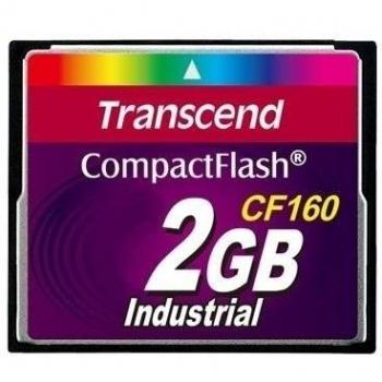 Transcend 2GB CF 160X 2GB CompactFlash MLC memoria flash - Tarjeta de memoria