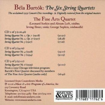 Bartok: Complete String Quartets