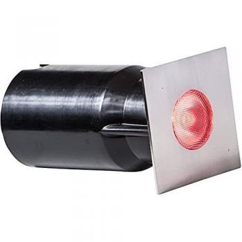 Foco LED Empotrable Cuadrado Inteligente RGB 3W en Acero Inoxidable