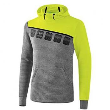 Erima 5-C Men's Hoodie - Gray - 3XL