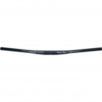 Deda Mud Border - Manillar para bicicleta MTB, plano, 235 g, color negro, 660 mm