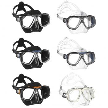 Aqualung Look 2 transparente-blanco