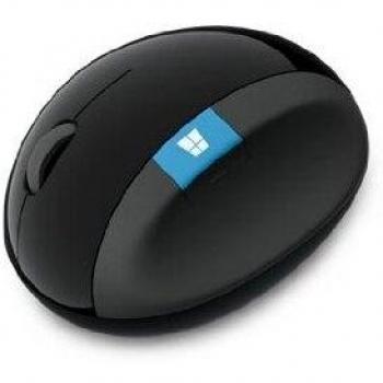 Microsoft Sculpt Ergonomic Mouse - Ratón ergonómico inalámbrico para mano derecha, compatible con Windows 7/8, color negro