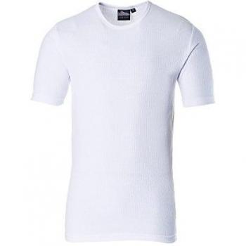 Portwest Thermal Short Sleeve T-Shirt in White (Size M) and Black (Size 2XL)