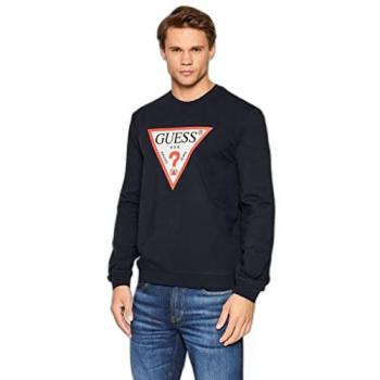Guess Audley Slim Fit Sweatshirt in Dark Blue