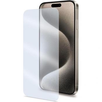 Protector de Pantalla y Carcasa Transparente Celly para iPhone 16 Pro (1 pieza)