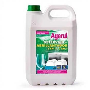 Detergente + Abrillantador para Lavavajillas Agerul 5 L
