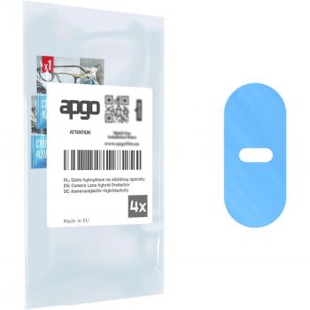 Protector de Lente APGO 4X, Vidrio Híbrido para Kruger&Matz Live 7, Protección de Cámara 9H