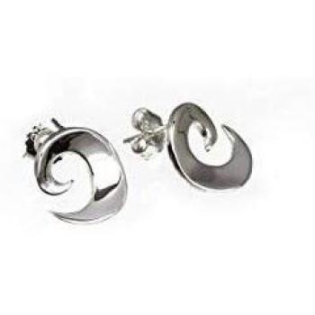 VIDAL & VIDAL Pendientes Plata 1ª Ley 925 Espiral