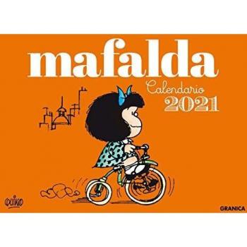 GRANICA Calendario 2021 Mafalda Escritorio - Anaranjado