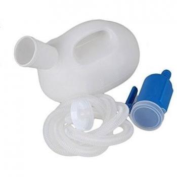 BQLZR portátil macho Wee mingitorio orina botella 2000 ml orina colector con orina cubo