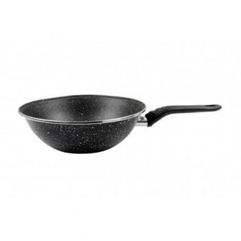 Sartén Wok antiadherente de 28 cm para todas las cocinas.