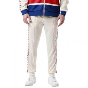 Pantalones Deportivos Kappa Rastoriazz Beige para Hombre, Talla S, con diseño de bandas en los laterales, estilo chándal