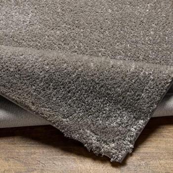 Alfombra Shaggy Moderna Gris Oscuro 160x213 cm, Pelo Largo 31 mm