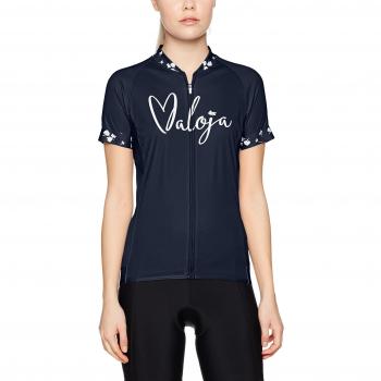 Maloja Engelstein Maillot de Manga Corta, Mujer, Azul, XS