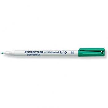 Marcador para Pizarra Blanca Staedtler Lumocolor 301, Punta Media 1 mm, Color Verde