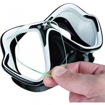 Mares Liquid Skin - Cristales para Gafas, Transparentes, Talla 35 negativas izquierdas