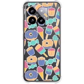 Funda Antigolpes de Silicona para Xiaomi 14 5G Diseño Dulces 02