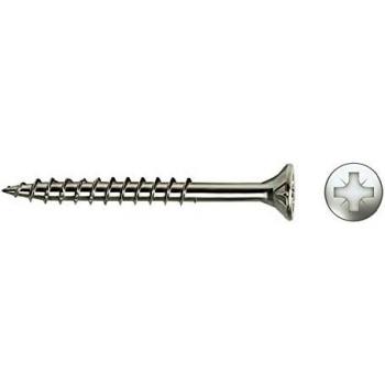 Tornillo madera avellanado pz r/parc ref vloxp ø5x90mm zincado - Caja 100 unidades