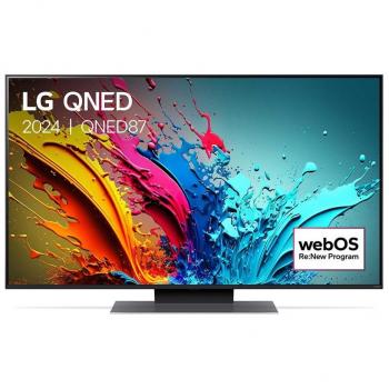 TV QNED 65 - LG 65QNED87T6B, UHD 4K, Procesador Inteligente 4K α8, Smart TV, DVB-T2 (H.265), Negro gra