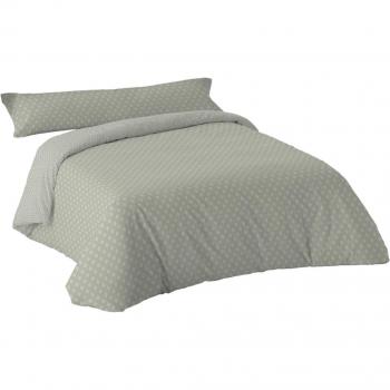 Funda Nórdica Elegy Beige Digital Invierno Dos Piezas para Cama 135 cm Donegal Collections