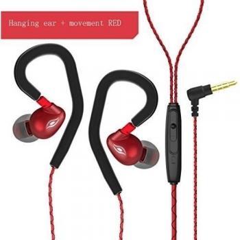 Transer® A9 3.5mm Cable auricular de deportes Bass auriculares estereo con Michael