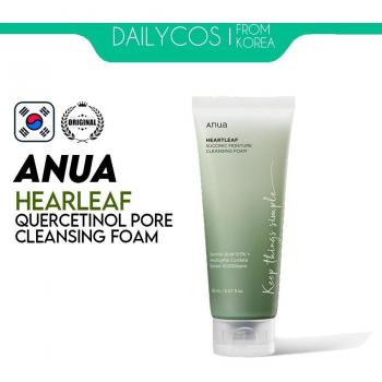 ANUA Heartleaf Quercetinol Pore Deep Cleansing Foam, 5.07 fl oz (150 ml)