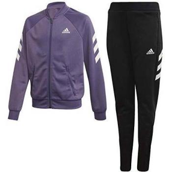 adidas Yg Xfg TS Conjunto Deportivo, Niñas, purtec/Blanco, 158