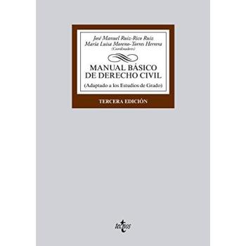 Manual Básico De Derecho Civil. Adaptado A Los Estudios De Grado