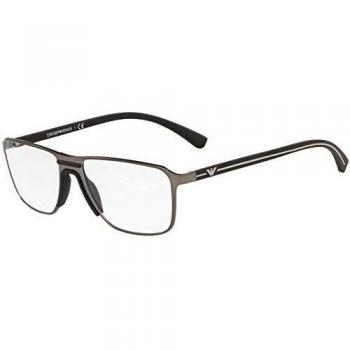 Emporio Armani 0EA1089 Monturas de Gafas, Matte Gunmetal, 54 para Hombre