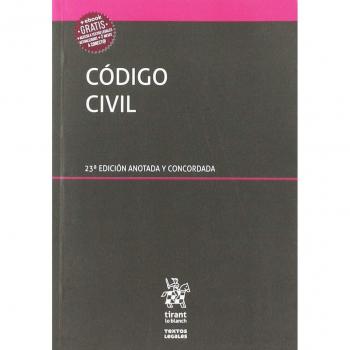 Código Civil 23Ẃ Edición Anotada y Concordada 2019