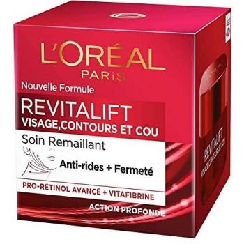 L'Oréal Paris Revitalift Crema Reafirmante Facial y de Cuello - 50 ml