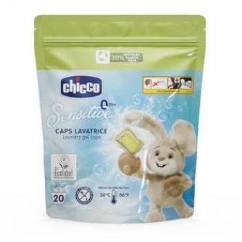 Cápsulas de Detergente Sensitive Chicco para Ropa de Bebé 0m+ x20