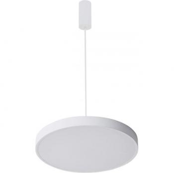 Lámpara colgante moderna Orbital Arena blanca, Italux - Orbital - Lámpara colgante led moderna blanca, blanco cálido 3000K 3600lm