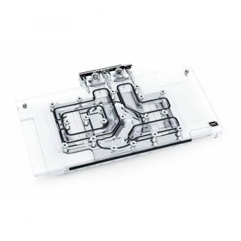 Bloque de Agua Alphacool Eisblock Aurora Acryl para GPU RX 6700XT Gaming X con Backplate