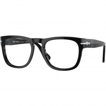Persol PO3333S ELIO 95/GG Men's Eyeglasses Black Size 54 - Frame Only with Blue Light Block Available