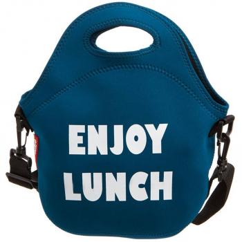 Bergner Q0990 Bolsa de Almuerzo de Neopreno, 30 x 30 x 17 cm, Tela, Azul, Centimeters