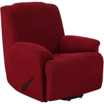 Tianshu funda de sillon relax tejido jacquard de poliester y elastano fundas de sofa suaves duraderaszsillon relaxzburdeos z