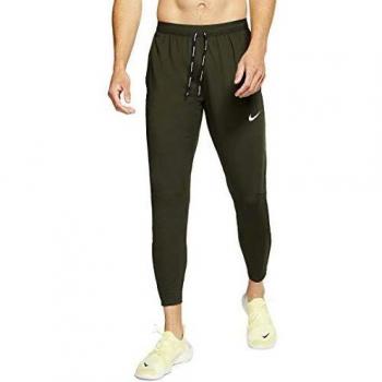 NIKE M NK PHNM Elite Knit Pant Pantalón, Hombre, Sequoia/Reflective silv, S