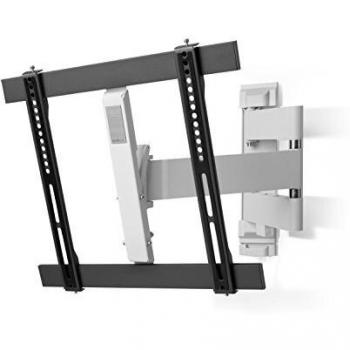One For All WM6451, Soporte de pared para TV de 32 a 60” Giratorio 180° Peso máx. 40kg, Para todo tipo de TVs LED, LCD, Plasma, gris/blanco